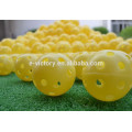 Indoor Golfbälle Traning Marke Multi Farben Random Air Vents Golf Ball Praxis Kunststoff Großhandel